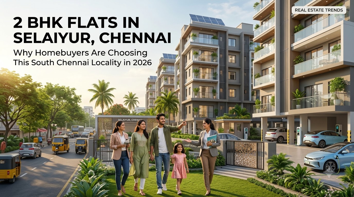 2 BHK Flats in Selaiyur Chennai — Why Homebuyers Are Choosing This South Chennai Locality in 2026