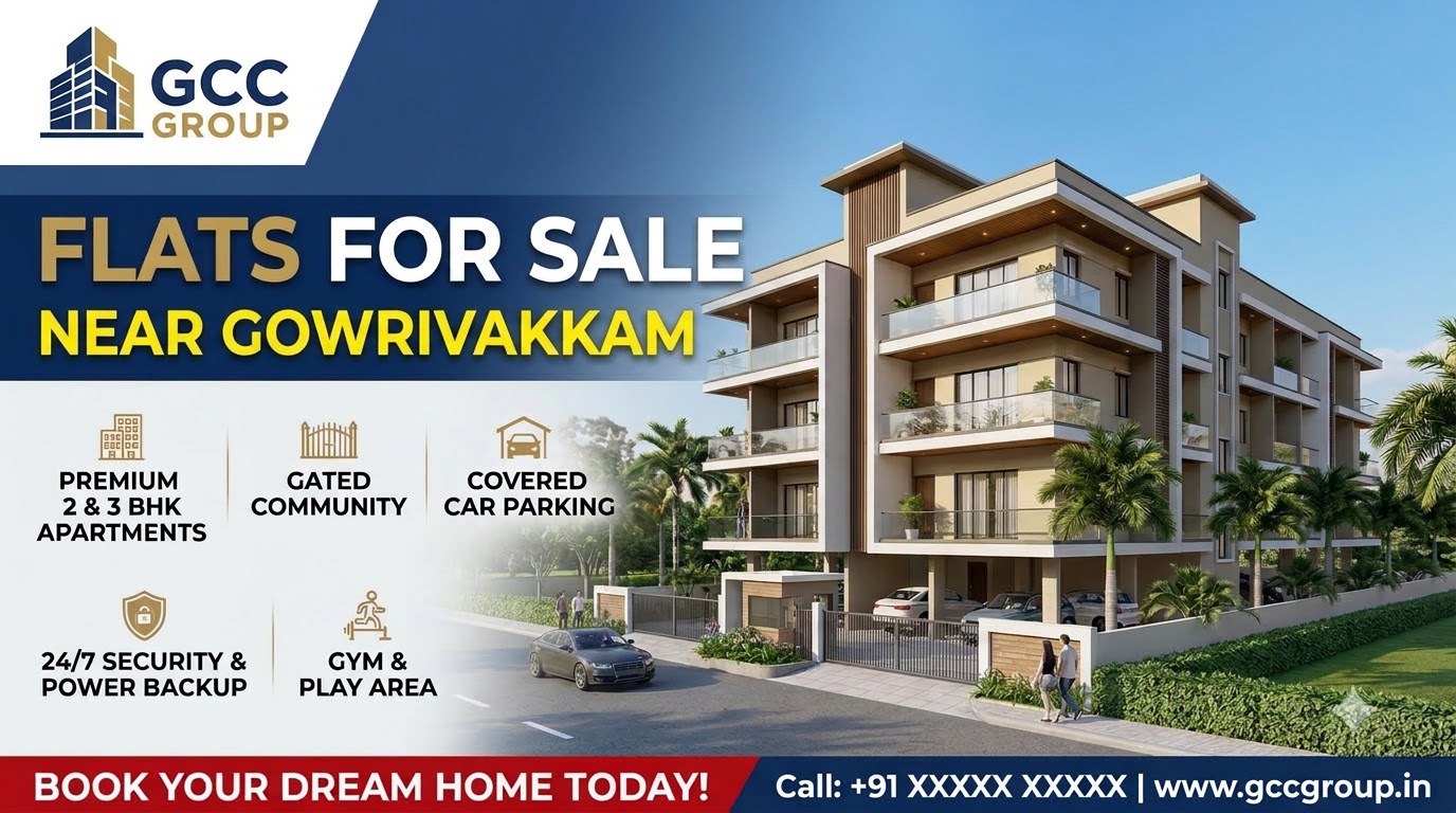 Flats for Sale in Gowrivakkam Chennai | 2 BHK & 3 BHK Options 2026