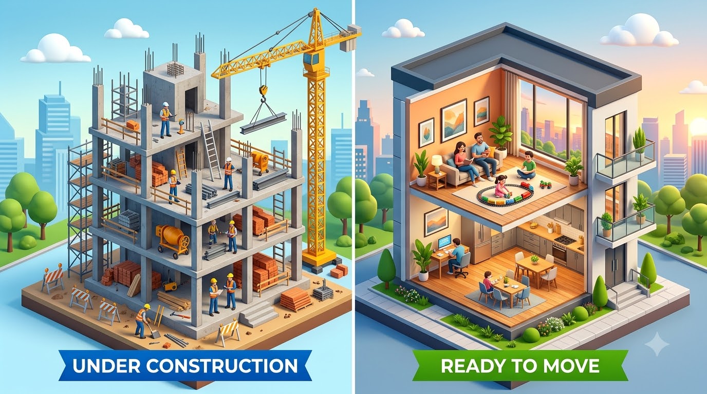 Under Construction vs Ready to Move Flat in Chennai: Which to Buy in 2026